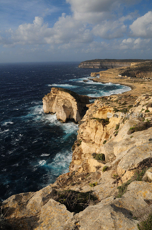 Dwejra Gozo,马耳他群岛。